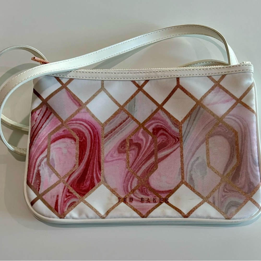 Ted Baker purse with rose gold zippers
